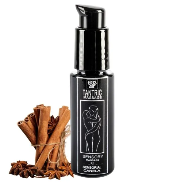Natürliches Tantrisches Massageöl und Aphrodisiakum Zimt 30 ml von Eros-Art | Fesselliebe.de