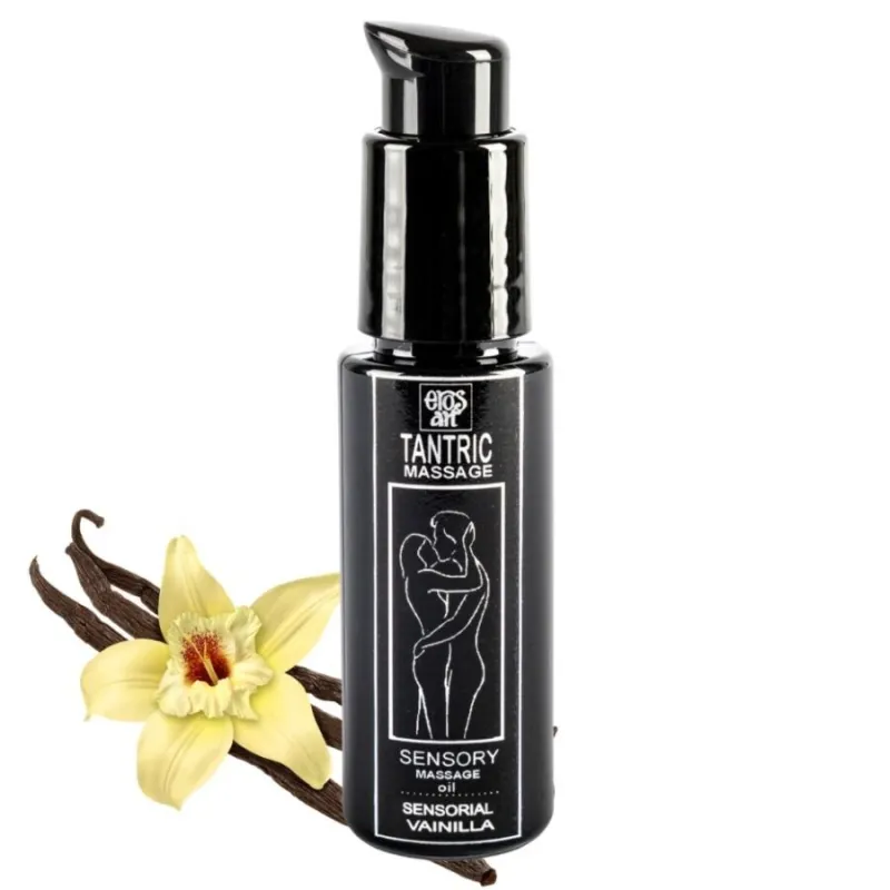 Natürliches Tantrisches Massageöl und Aphrodisiakum Vanille 30 ml von Eros-Art | Fesselliebe.de