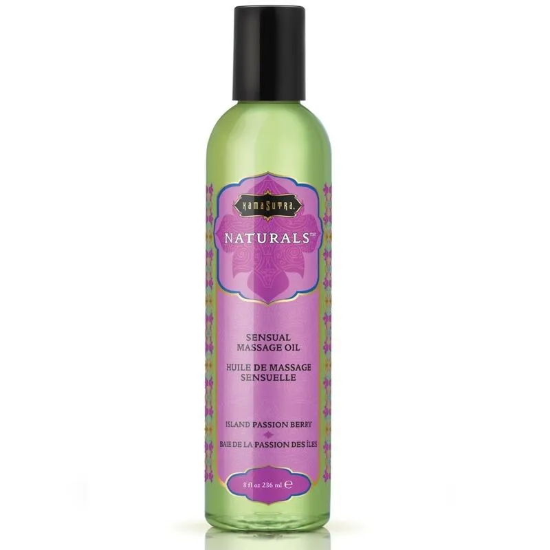 Natürliches Massageöl Passionsbeere 236 ml von Kamasutra Cosmetics | Fesselliebe.de