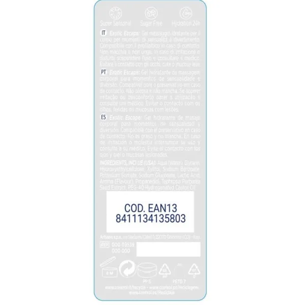 2 In 1 Massage & Vergnügen Exotisch 200 ml von Control Lubes | Fesselliebe.de