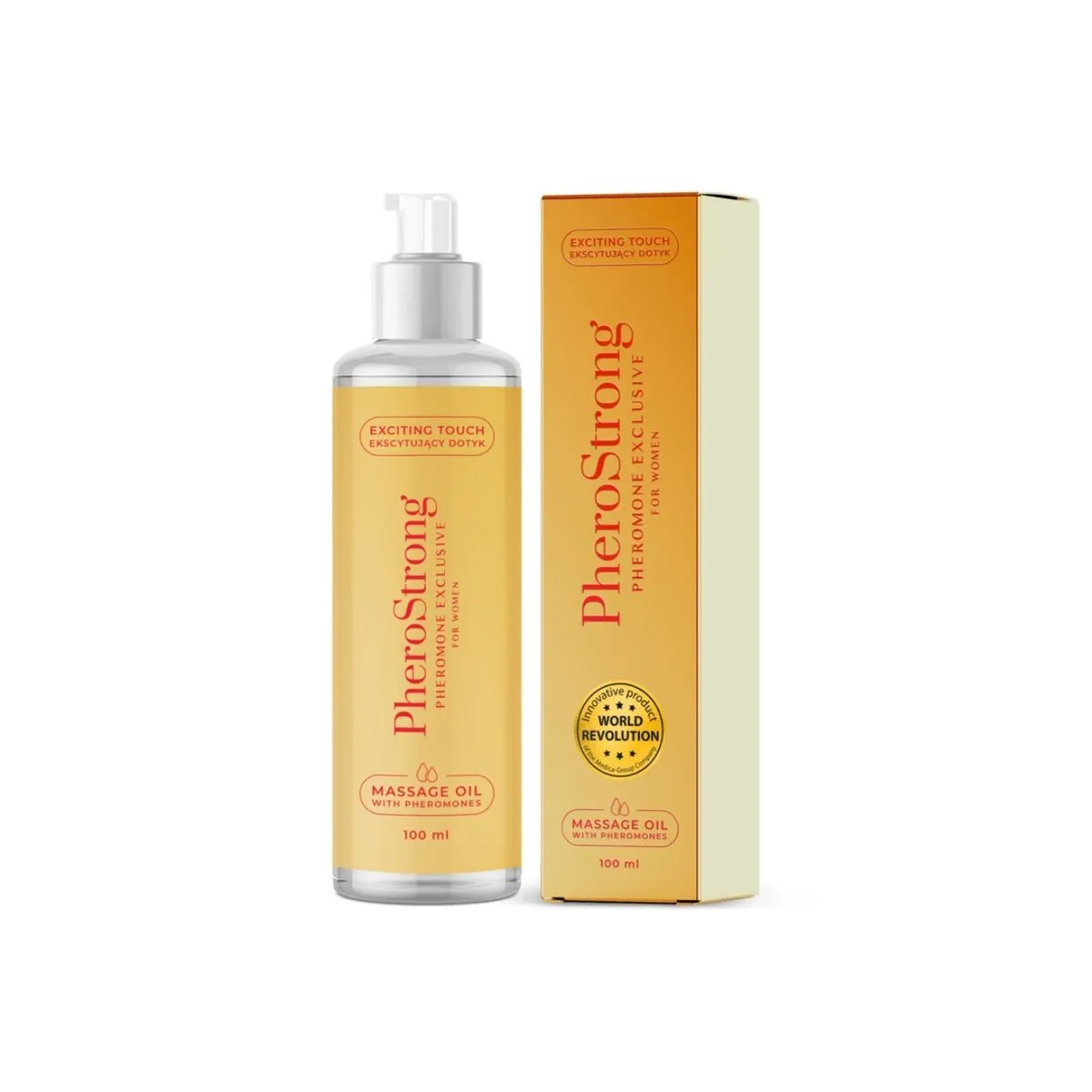 Massageöl Exklusiv für Frauen 100 ml von Pherostrong | Fesselliebe.de
