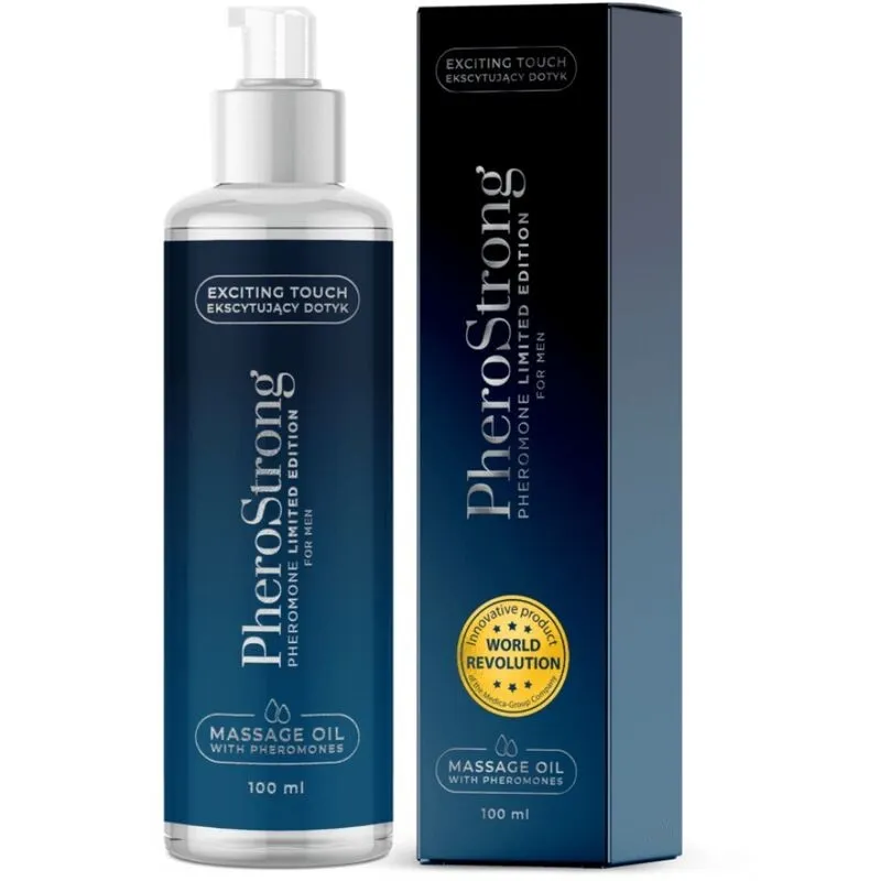 Massageöl Limited Edition für Männer 100 ml von Pherostrong | Fesselliebe.de