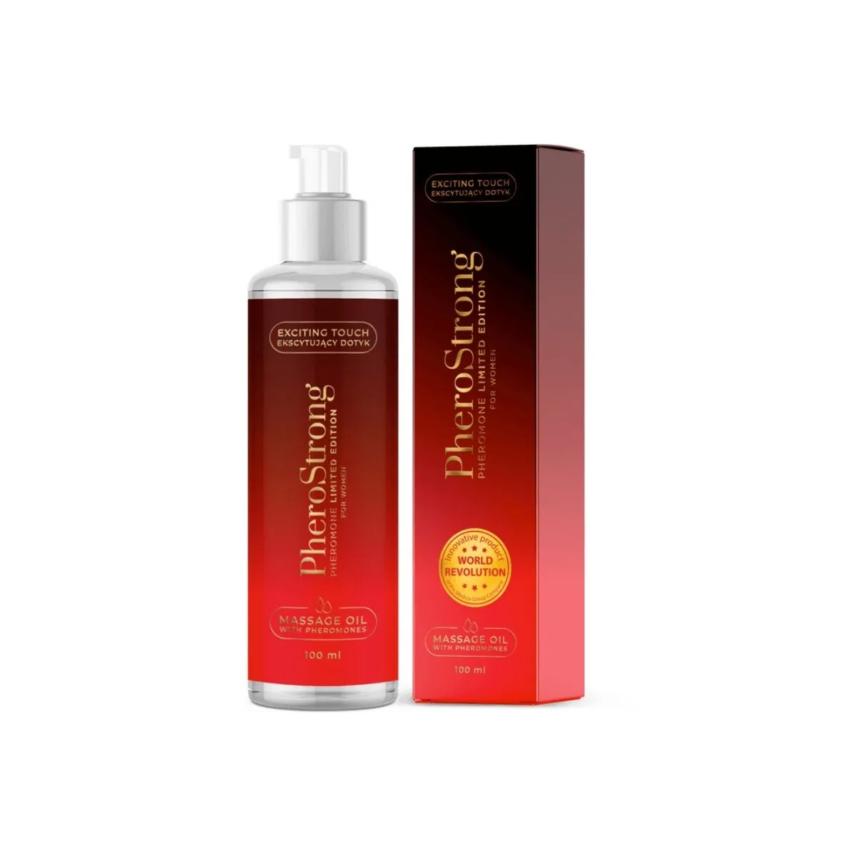 Massageöl Limited Edition für Frauen 100 ml von Pherostrong | Fesselliebe.de