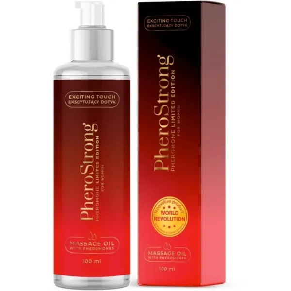Massageöl Limited Edition für Frauen 100 ml von Pherostrong | Fesselliebe.de
