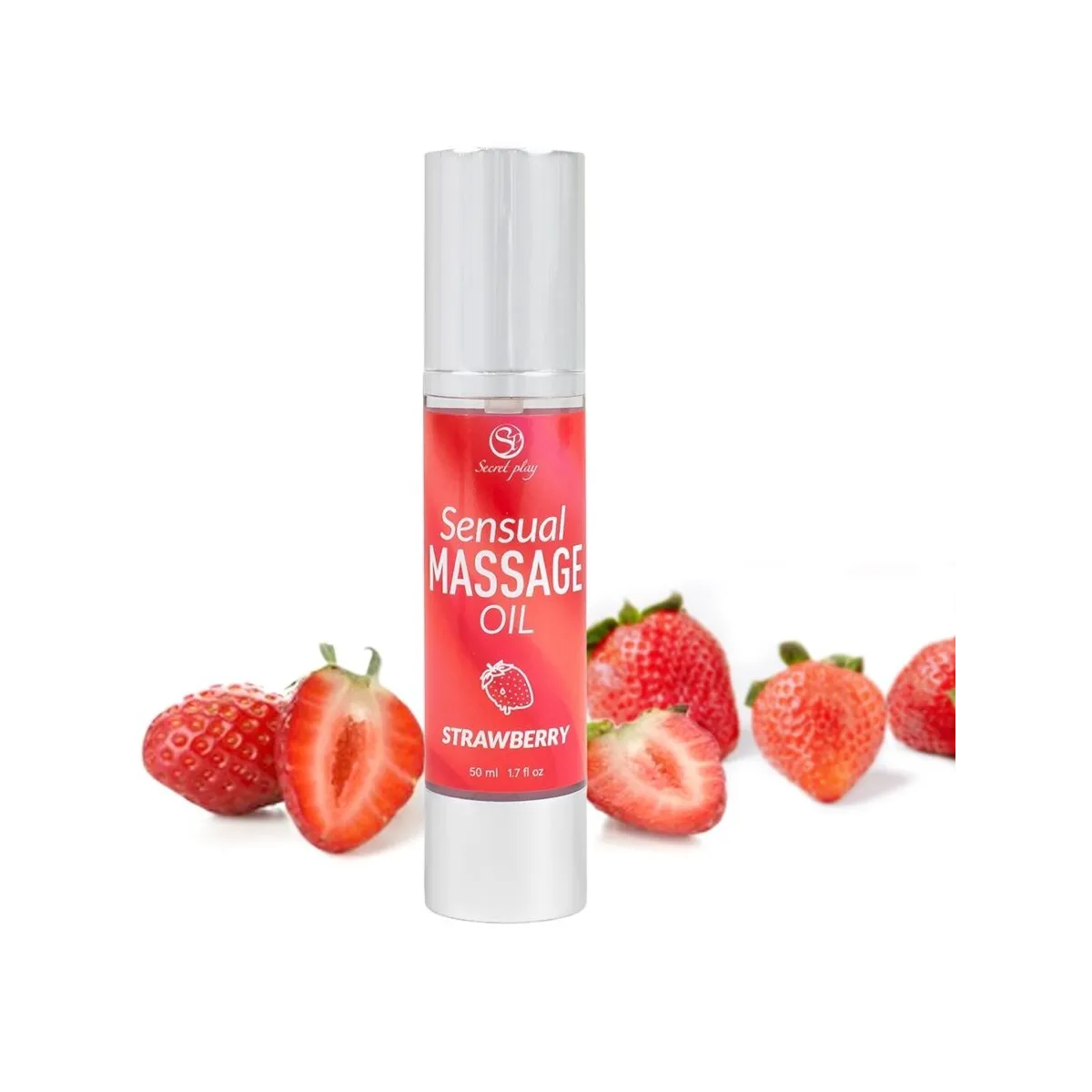 Erdbeere-Massageöl von Secretplay Cosmetic | Fesselliebe.de