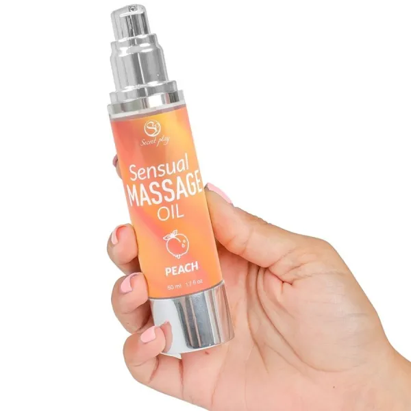 Pfirsich-Massageöl von Secretplay Cosmetic | Fesselliebe.de