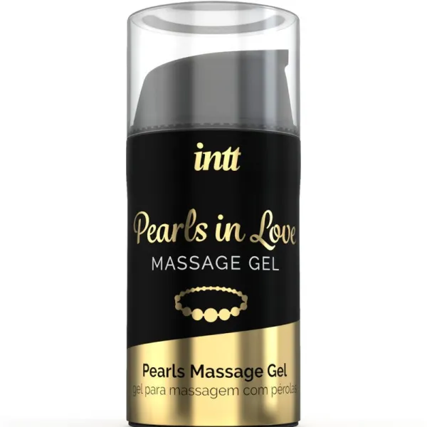 Verliebte Perlen mit Perlenkette und Silikongel von Intt Massage & Oral Sex | Fesselliebe.de