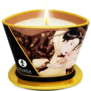 Mini Caress By Candelight Schokoladenmassagekerze 170 ml von Shunga Candles | Fesselliebe.de