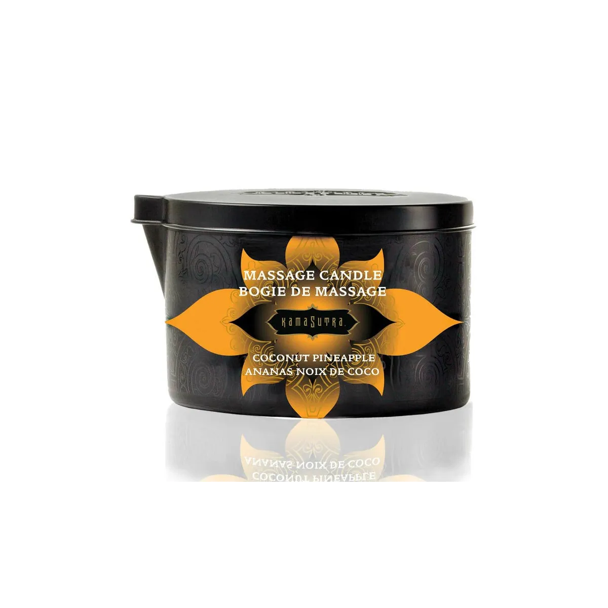 Kokosnuss-Ananas-Massagekerze 170gr von Kamasutra Cosmetics | Fesselliebe.de