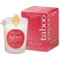Taboo-Massagekerze für Ihr Plaisir Charnel-Kakaoblüten-Aroma von Ruf