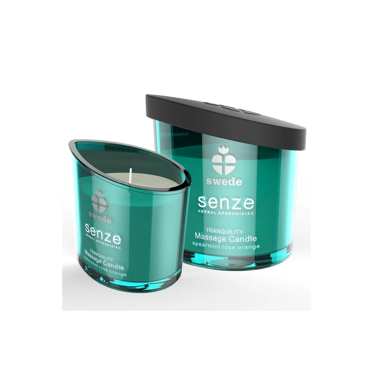 Senze Tranquillity Massagekerze - Spearmint, Rose, Orange von Swede | Fesselliebe.de