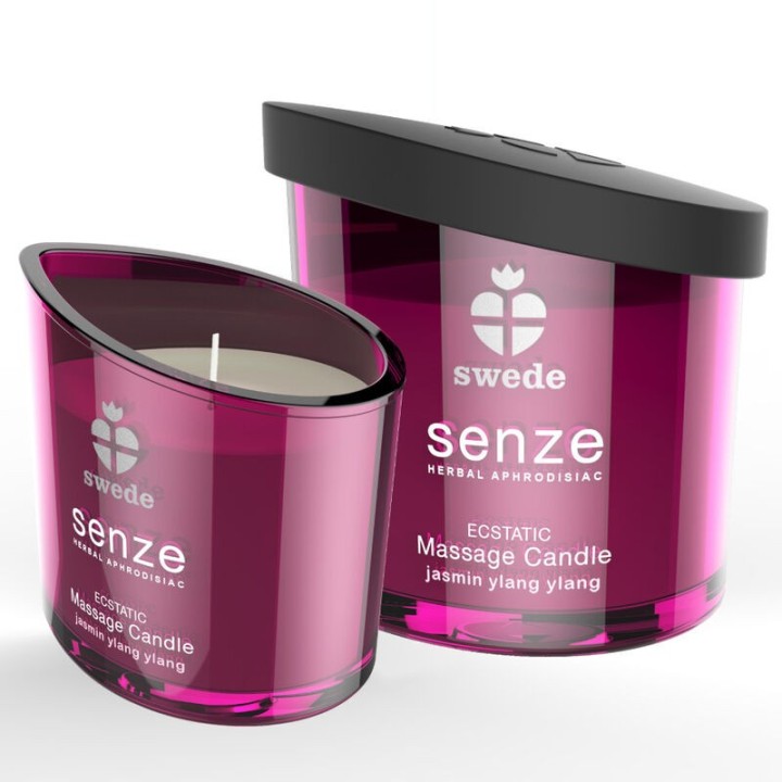 Senze Ecstatische Massagekerze - Jasmin, Ylang Ylang von Swede | Fesselliebe.de