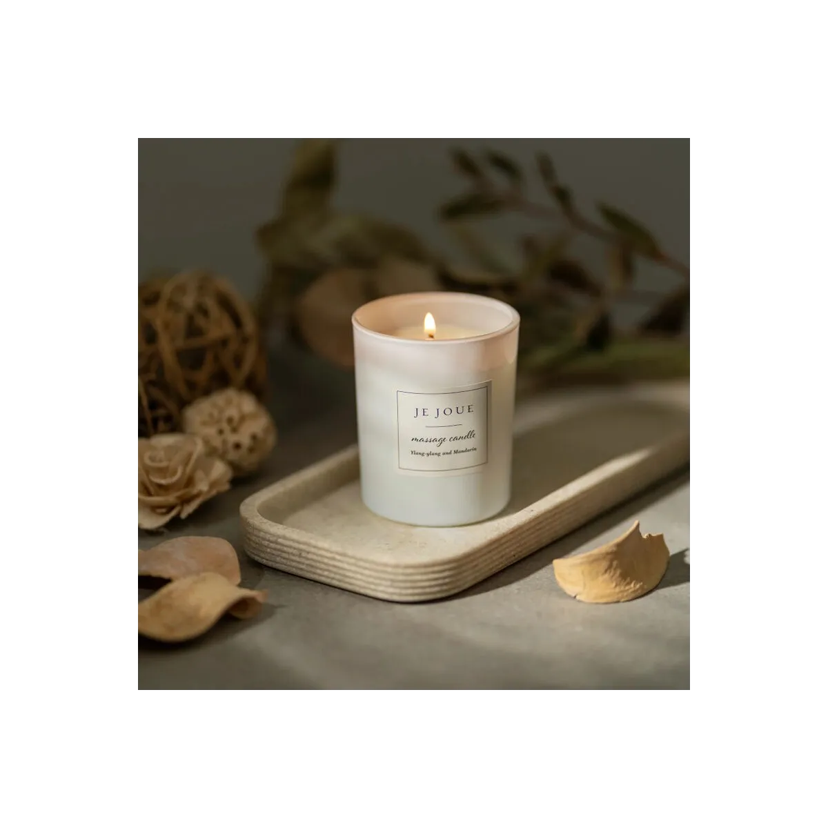 Luxus-Massagekerze - Ylang Ylang & Mandarine von Je Joue | Fesselliebe.de