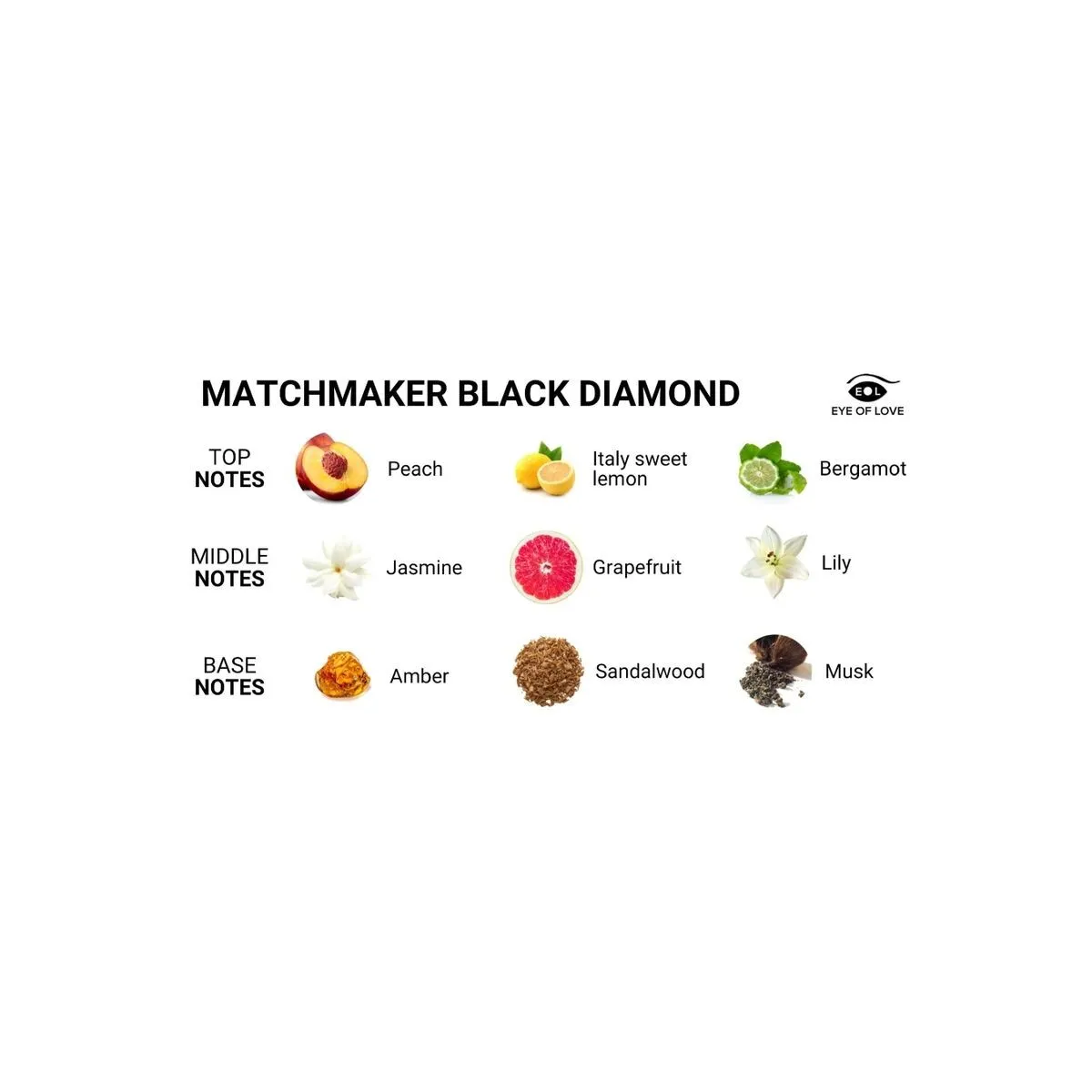Matchmaker Black Diamond Massagekerze Ziehen Sie Sie an, 150 ml von Eye Of Love | Fesselliebe.de