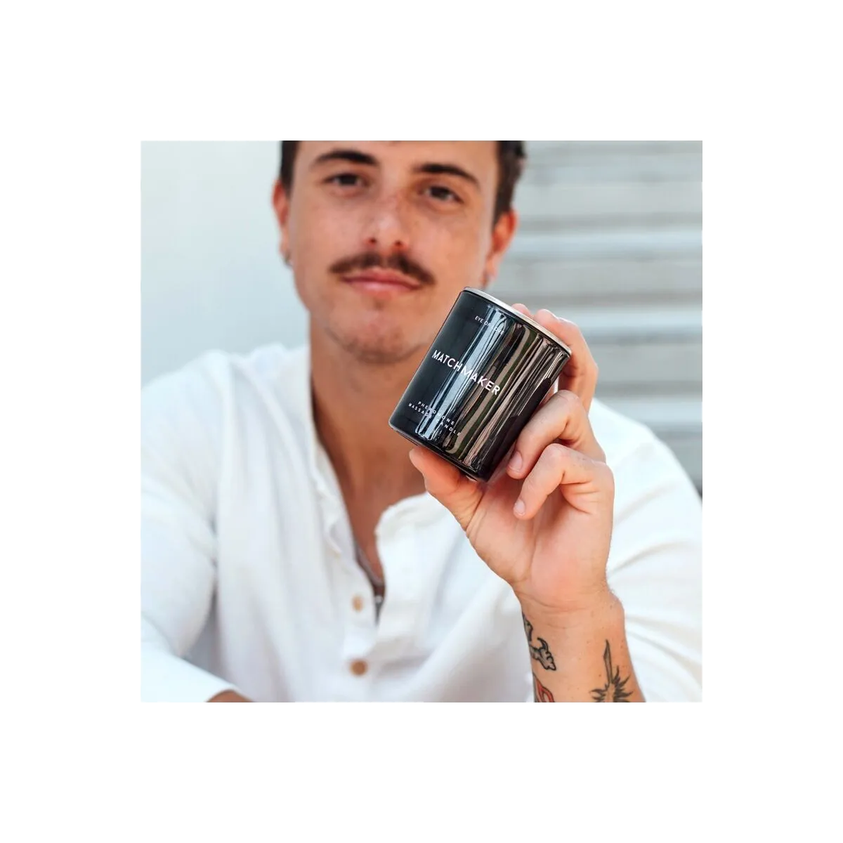Matchmaker Black Diamond Massagekerze Ziehen Sie Sie an, 150 ml von Eye Of Love | Fesselliebe.de
