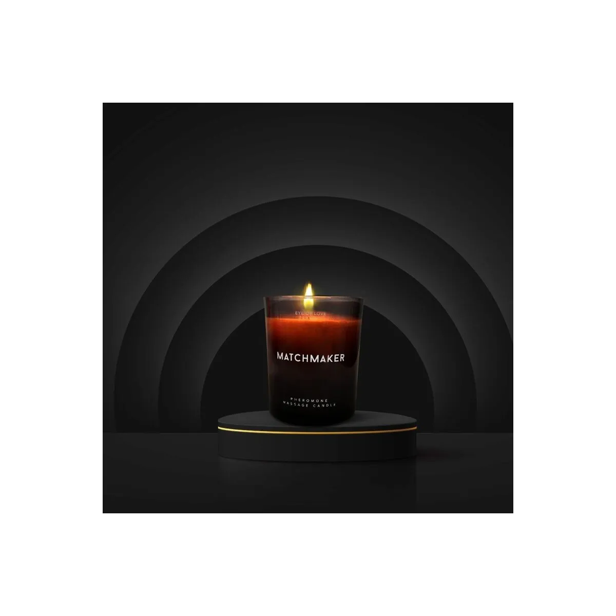 Matchmaker Black Diamond Massagekerze Ziehen Sie Sie an, 150 ml von Eye Of Love | Fesselliebe.de