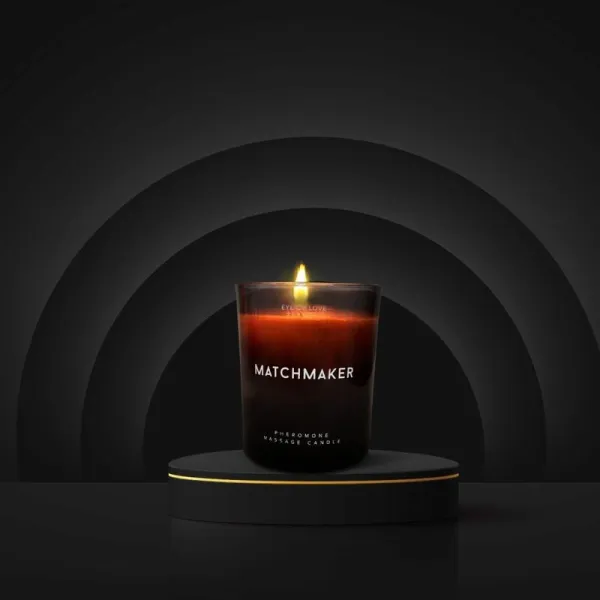 Matchmaker Black Diamond Massagekerze Ziehen Sie Sie an, 150 ml von Eye Of Love | Fesselliebe.de