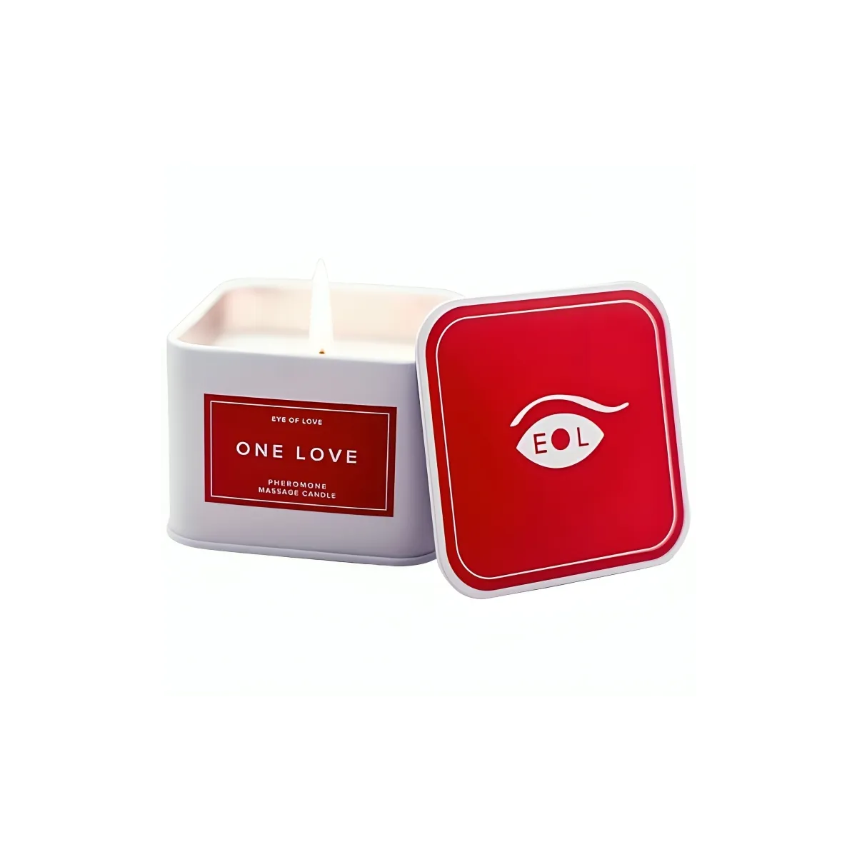 Eine Liebe Massagekerze für Frauen 150 ml von Eye Of Love | Fesselliebe.de