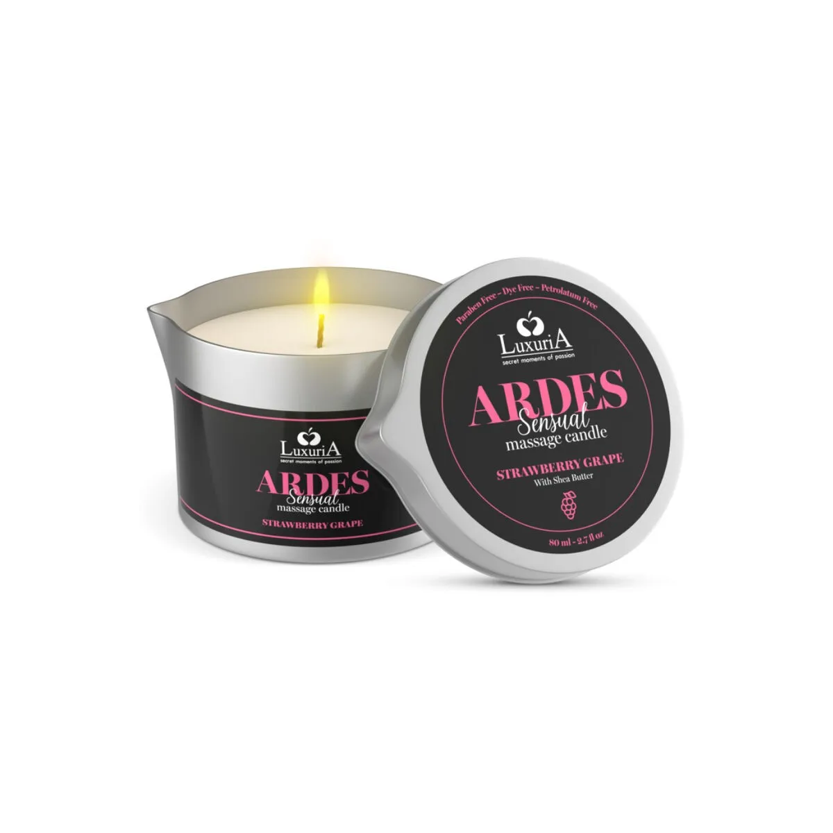 Traubenmassagekerze von Intimateline | Fesselliebe.de