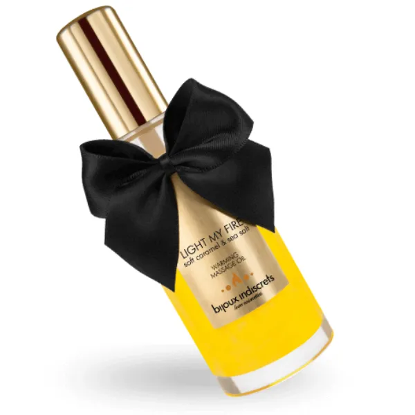 Massageöl Wrmeeffekt Karamellaroma von Bijoux Love Cosmetiques | Fesselliebe.de