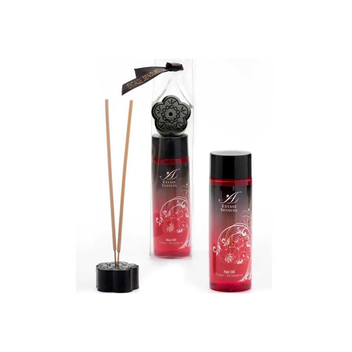 Erdbeer Wrmestimulierendes Öl 100 ml von Extase Sensual | Fesselliebe.de