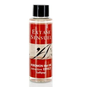 Massageöl mit Wrmeeffekt und Pirulet Pheromonen 100 ml von Extase Sensual | Fesselliebe.de