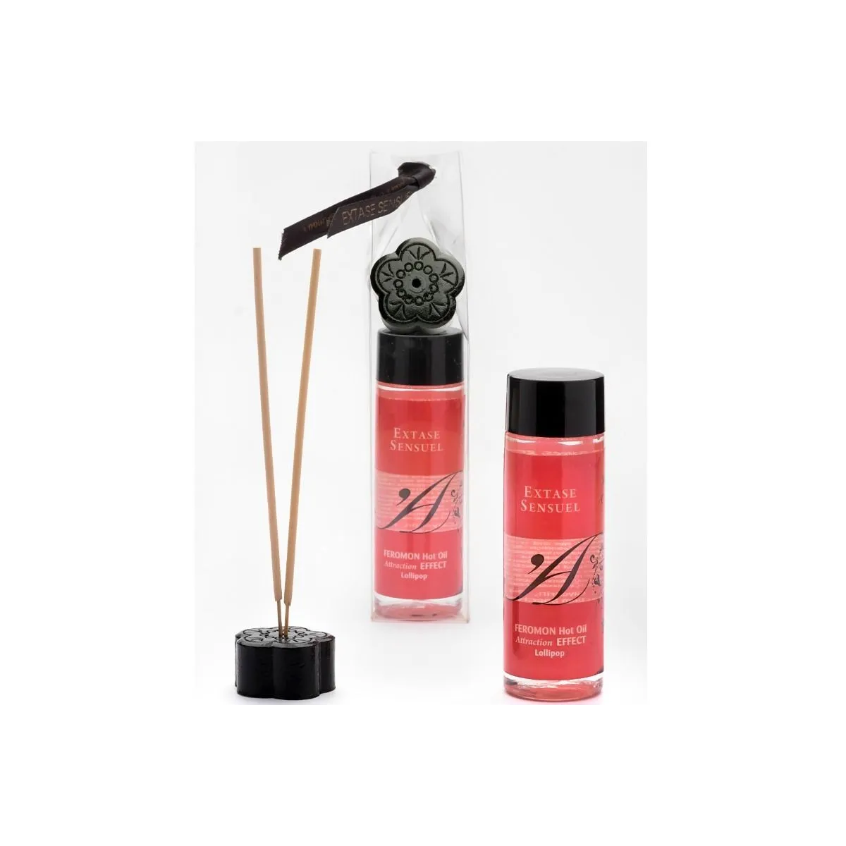 Massageöl mit Wrmeeffekt und Pirulet Pheromonen 100 ml von Extase Sensual | Fesselliebe.de