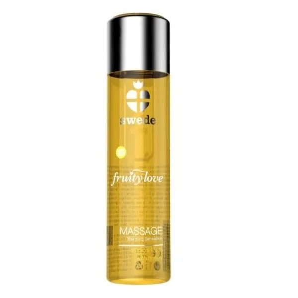 Fruity Love Massageöl mit Wärmendem Effekt Tropisches Fruchtiges mit Honig 60 ml von Swede | Fesselliebe.de