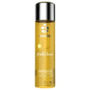 Fruity Love Massageöl mit Wärmendem Effekt Tropisches Fruchtiges mit Honig 120 Ml, von Swede | Fesselliebe.de