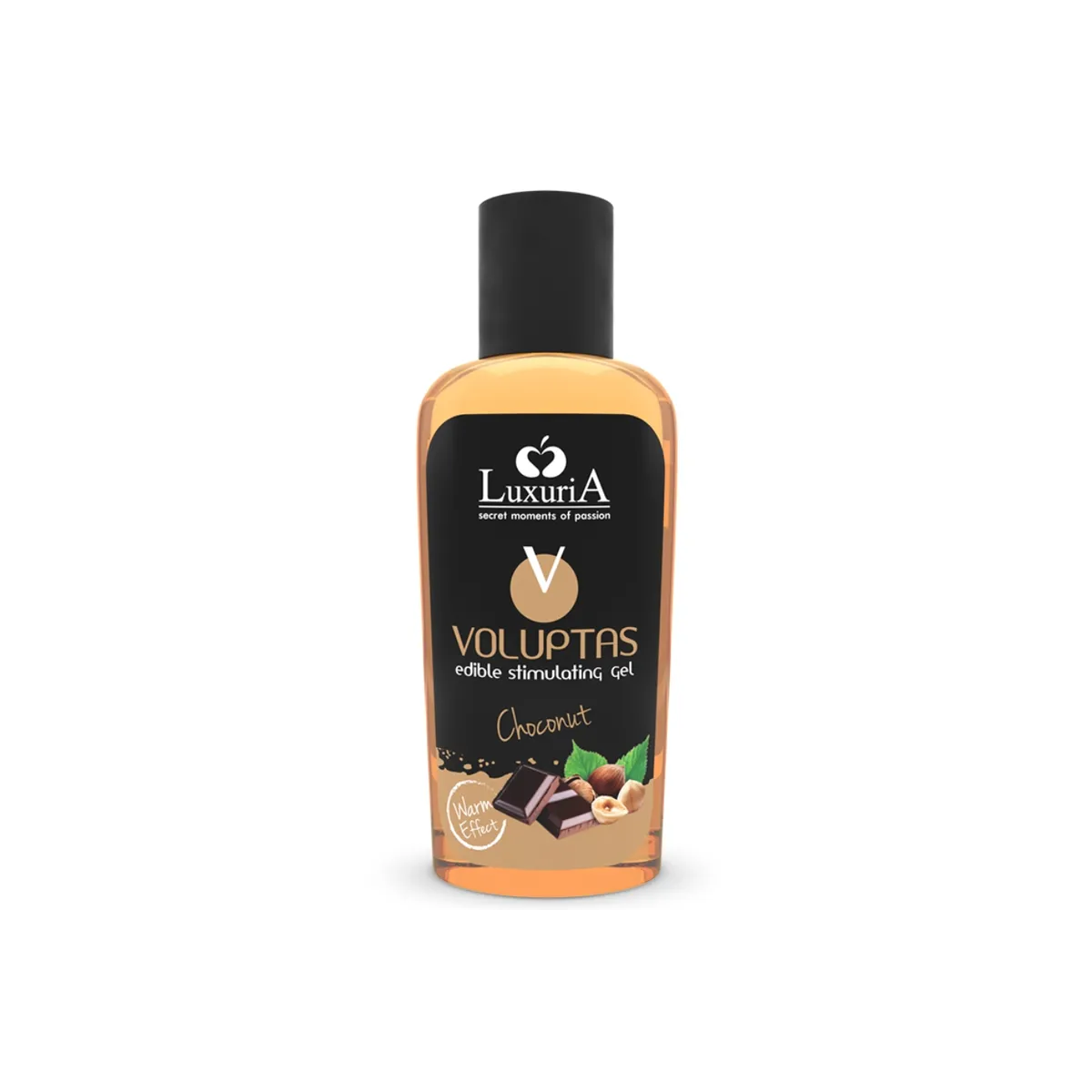 Voluptas Essbares Massagegel mit Wrmendem Effekt - Schokos 100 ml von Intimateline Luxuria | Fesselliebe.de