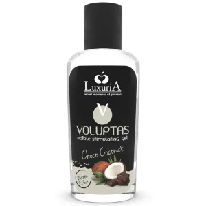 Voluptas Essbares Massagegel mit Wrmendem Effekt - Kokosnuss und Creme 100 ml von Intimateline Luxuria | Fesselliebe.de