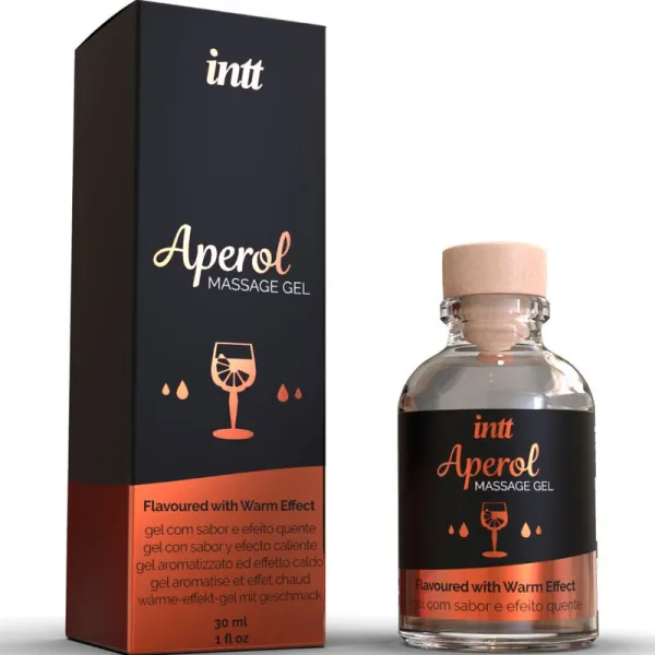 Aperol Massagegel Intensive Wärmeeffekt von Intt Massage & Oral Sex | Fesselliebe.de