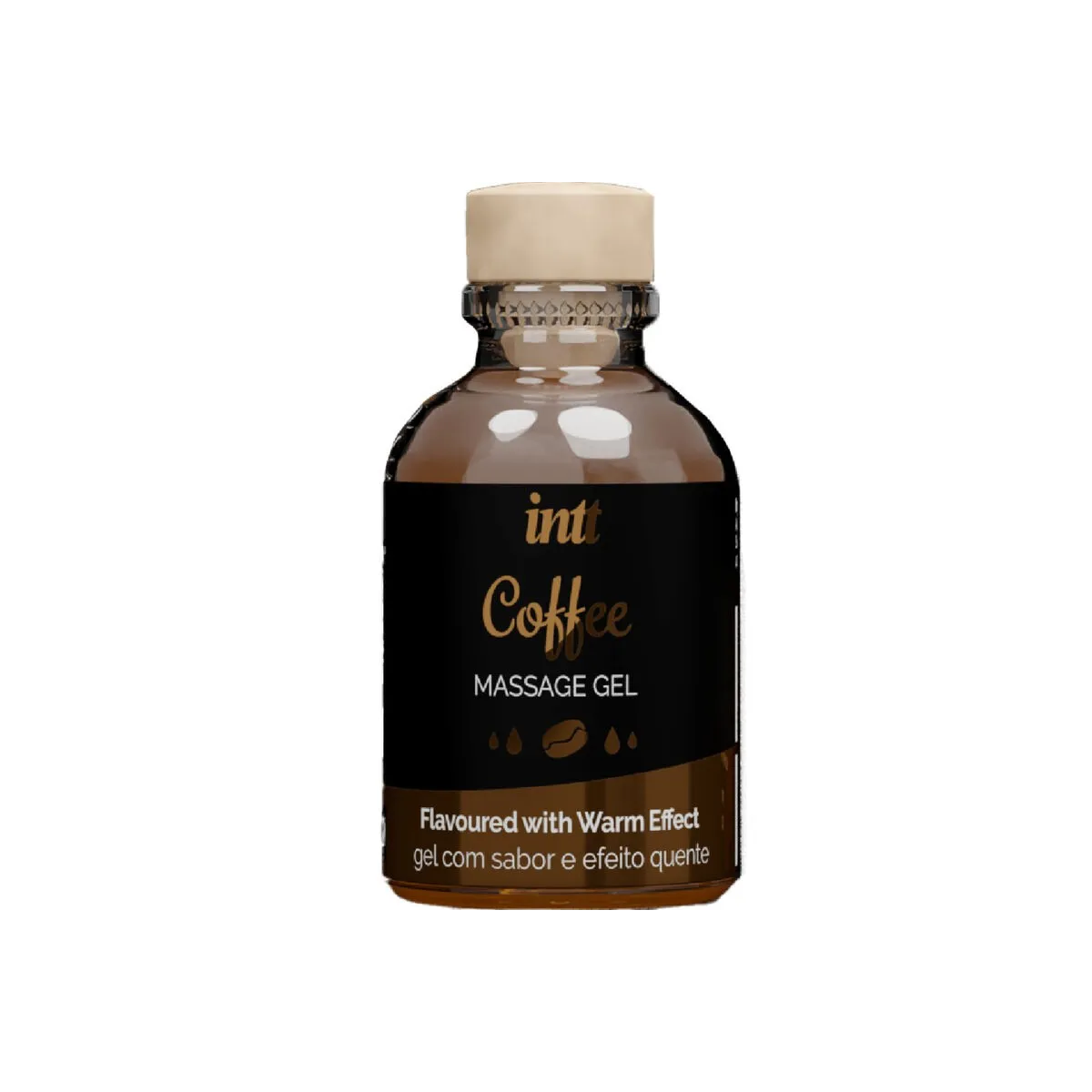 Massagegel mit Kaffeegeschmack und Heissem Effekt von Intt Massage & Oral Sex | Fesselliebe.de