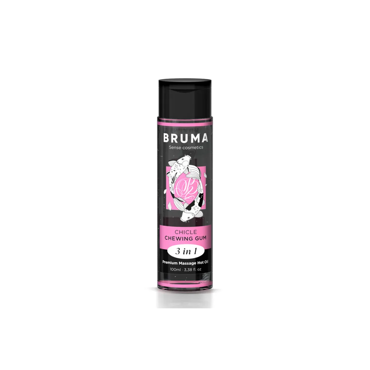 Premium-Massageöl mit Wärmeeffekt, Gum-Geschmack 3 In 1 - 100 ml von Bruma | Fesselliebe.de
