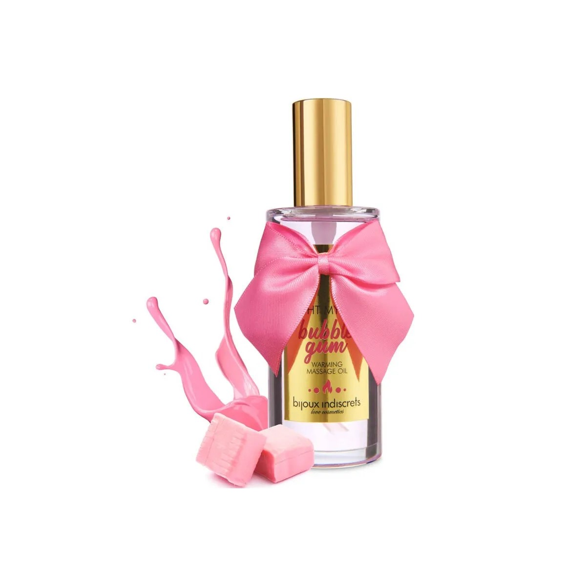 Indiscrets Light My Fire Massageöl Wrmeeffekt Gum-Geschmack von Bijoux Love Cosmetiques | Fesselliebe.de