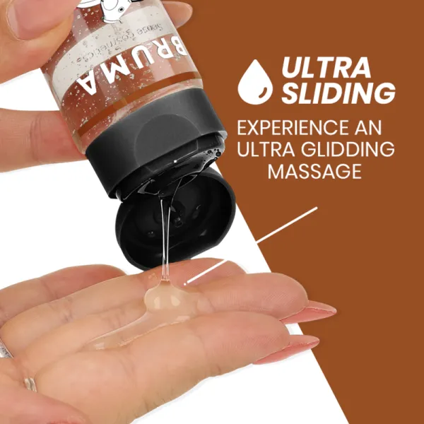 Premium-Massageöl mit Wärmeeffekt, Cupcake-Geschmack 3 In 1 - 100 ml von Bruma | Fesselliebe.de