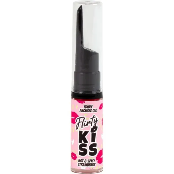 Flirty Kiss Gels mit Oralen Sex-Effekten Erdbeere & Minze 2 X 8 Gr von Secretplay Cosmetic | Fesselliebe.de