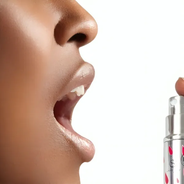Oralsexspray mit Saurem Erdbeergeschmack von Secretplay Cosmetic | Fesselliebe.de