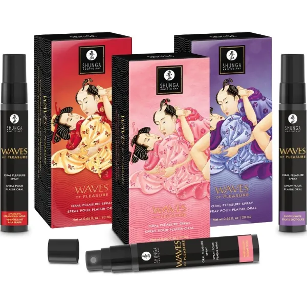 Waves Pleasure Spray Oral Sexuctive Watermelon 20 ml von Shunga Aphrodisiacs | Fesselliebe.de