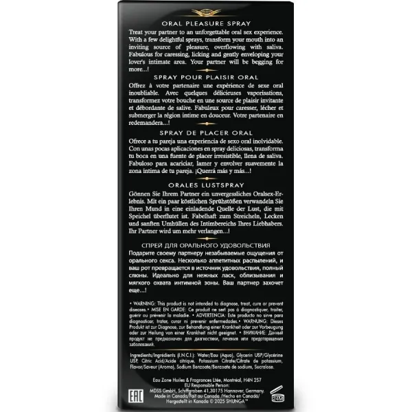 Waves Pleasure Spray Oral Sexuctive Erdbeere 20 ml von Shunga Aphrodisiacs | Fesselliebe.de