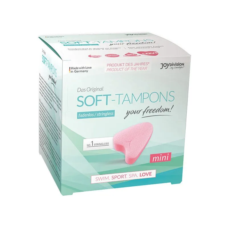 Soft-Tampons - Original Weiche Tampons Mini 3 Stück von Joydivision Soft-Tampons | Fesselliebe.de