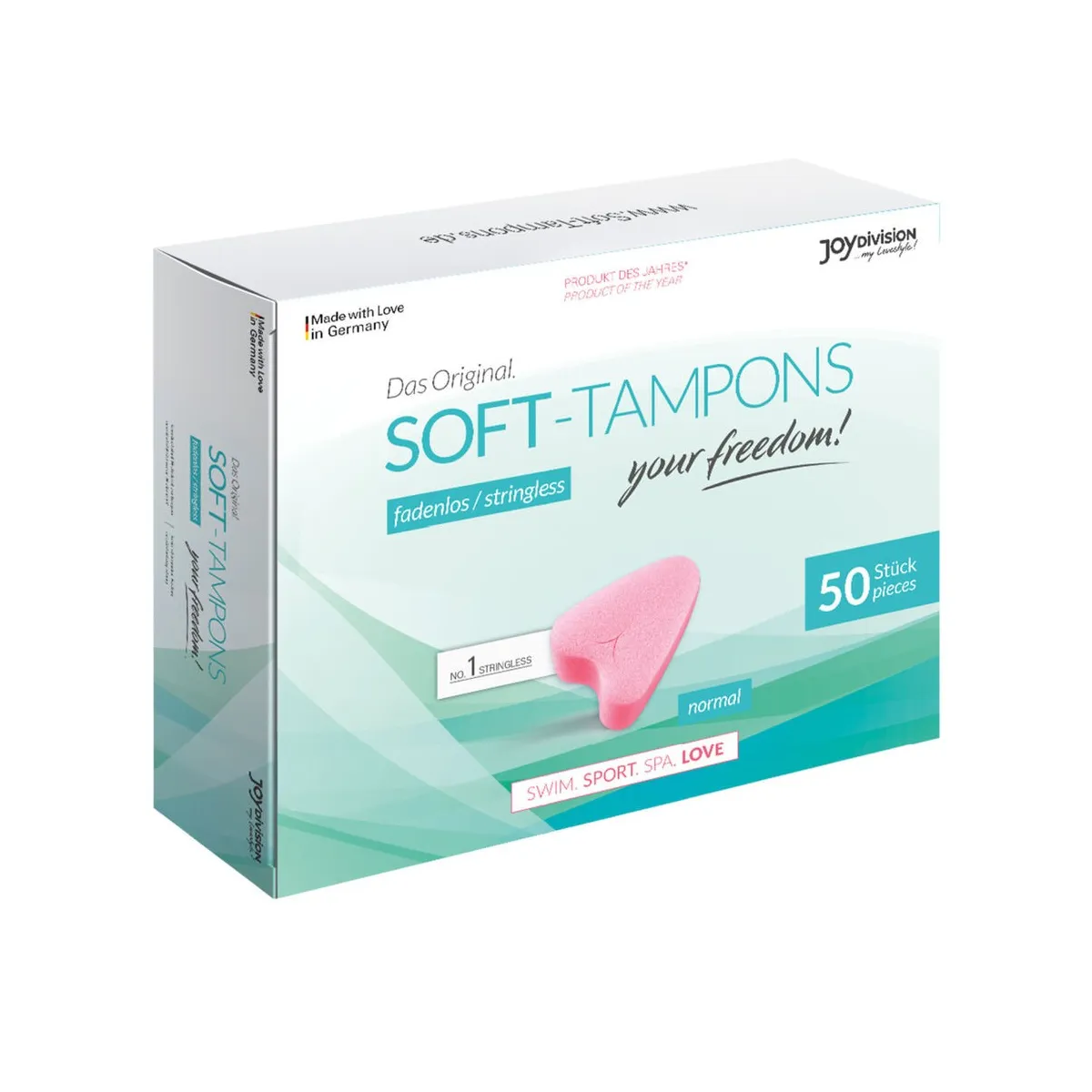 Soft-Tampons - Original Weiche Tampons 50 Stück von Joydivision Soft-Tampons | Fesselliebe.de
