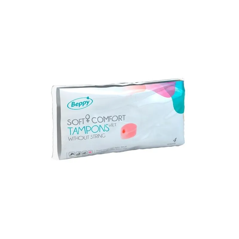 Soft Comfort Tampons Wet 4 Stück von Beppy | Fesselliebe.de