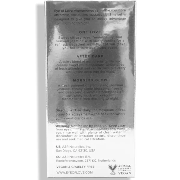 Eol Phr Parfum 10 ml Set/3 - Morning Glow, One Love, After Dark von Eye Of Love | Fesselliebe.de