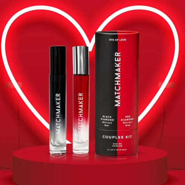 Matchmaker Pheromone 2-Teiliges Set für Paare, zieht Sie und Ihn an, 20 ml von Eye Of Love | Fesselliebe.de