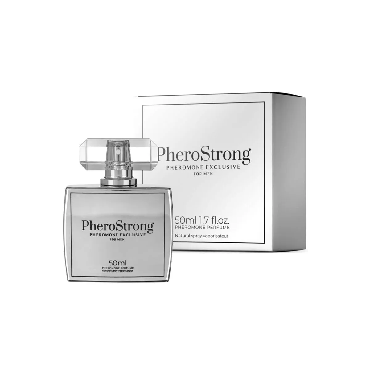 Pheromone Parfüm Exklusiv für Männer 50 ml von Pherostrong | Fesselliebe.de