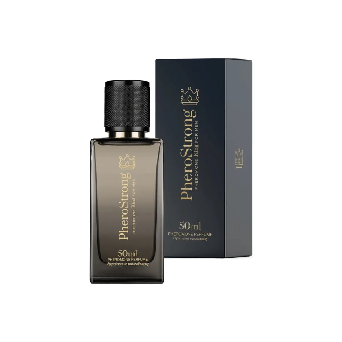 Pheromone Parfüm König für Männer 50 ml von Pherostrong | Fesselliebe.de