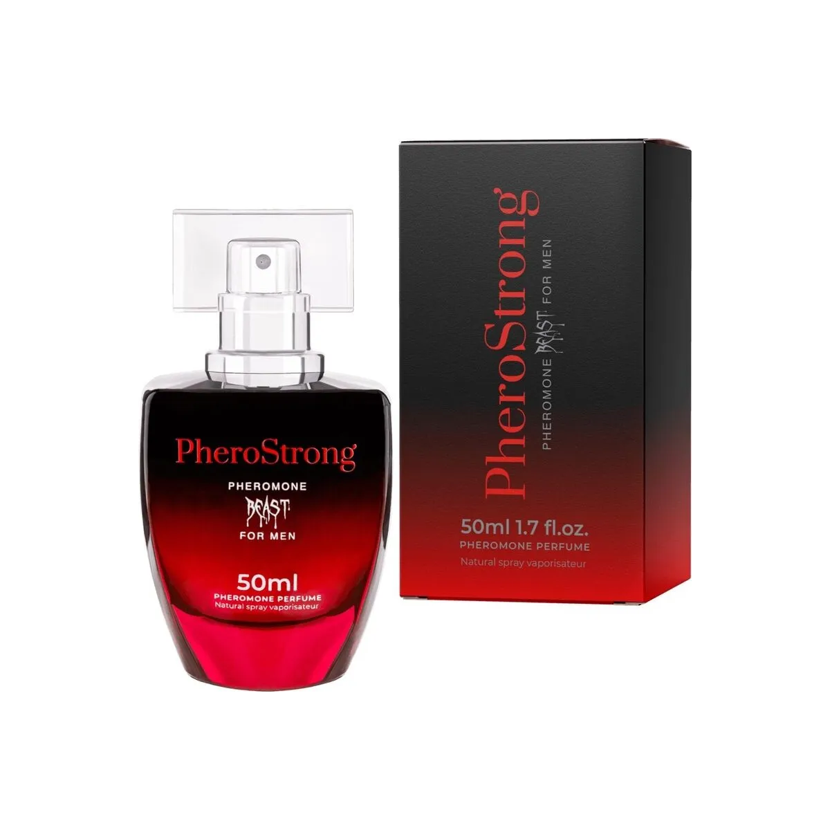 Preromone Parfüm Beast für Männer 50 ml von Pherostrong | Fesselliebe.de