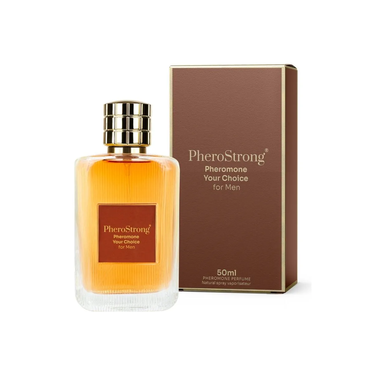 Pheromone Parfüm Ihrer Wahl für Männer 50 ml von Pherostrong | Fesselliebe.de