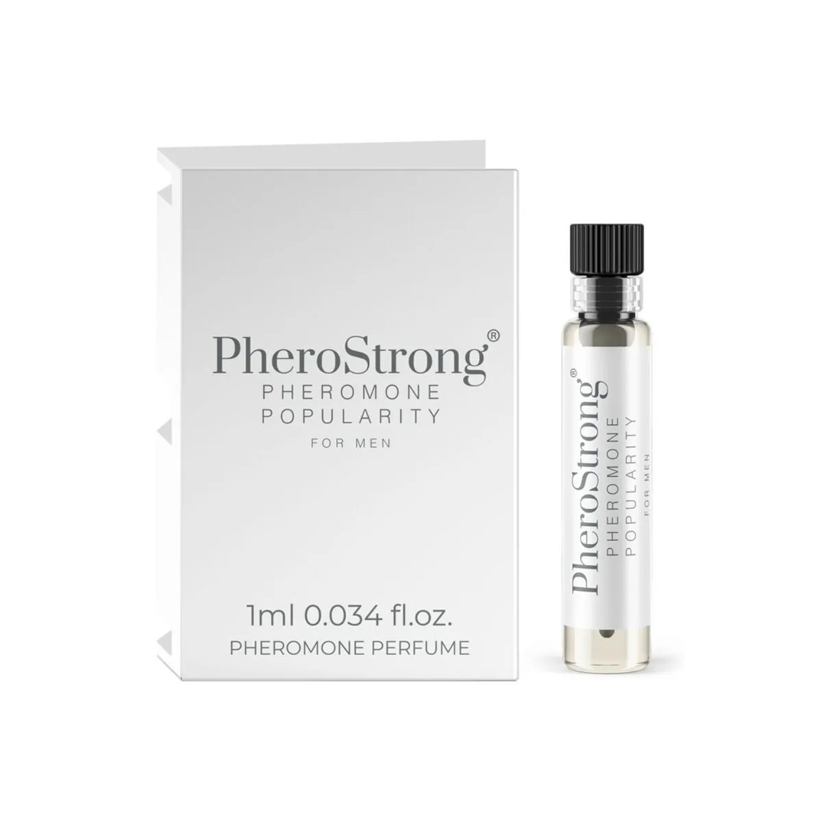 Pheromone Parfüm Popularitt für Männer 1 ml von Pherostrong | Fesselliebe.de